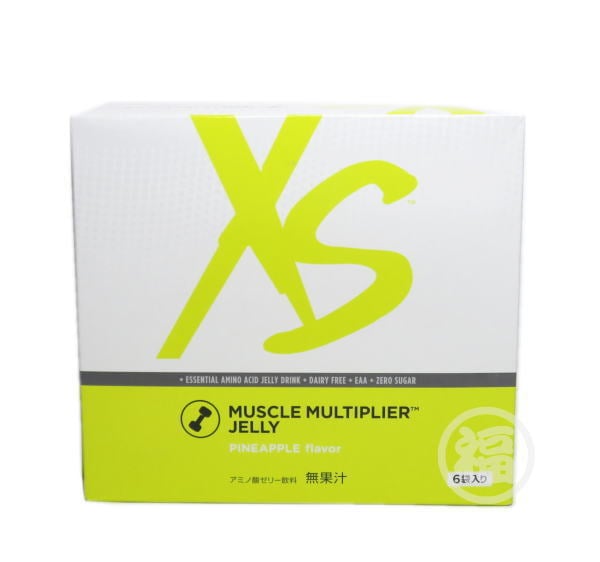 【訳あり・期限切れ】アムウェイ　XS マッスル マルチプライヤー ゼリー　パイナップル 6袋入り　賞味期限：2024年11月