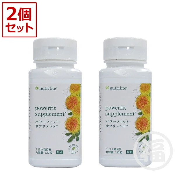 【新パッケージ・2個セット】 アムウェイ ニュートリライト パワーフィット・サプリメント 内容量 120粒 ダイエット 賞味期限：2026年5月9日以降
