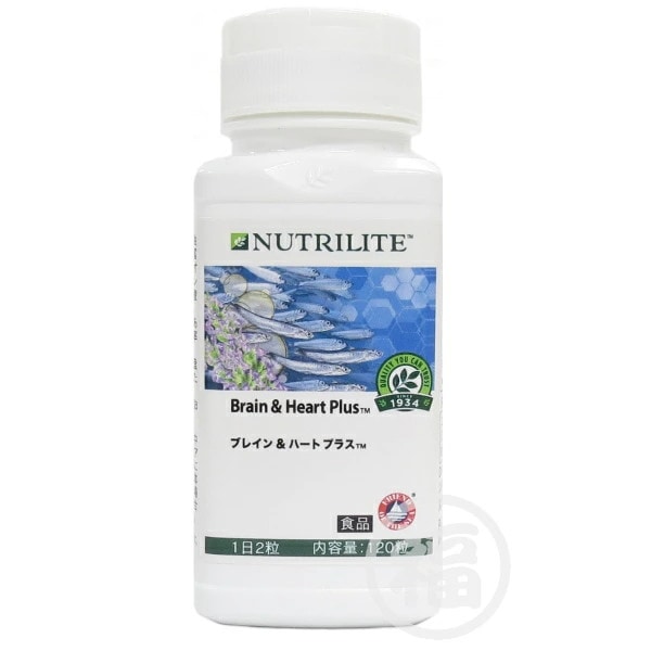 【訳有：期限記載無】 【お徳用】アムウェイ　ニュートリライト　ブレイン＆ハート プラス　120粒　Amway サプリメント