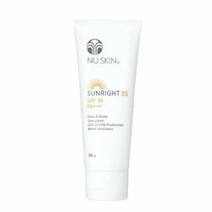 【訳あり：期限切れ】 NU SKIN　ニュースキン　サンライト　35　Sunright 35　（SPF35/PA+++） 日焼け止め乳液　期限：2024年11月