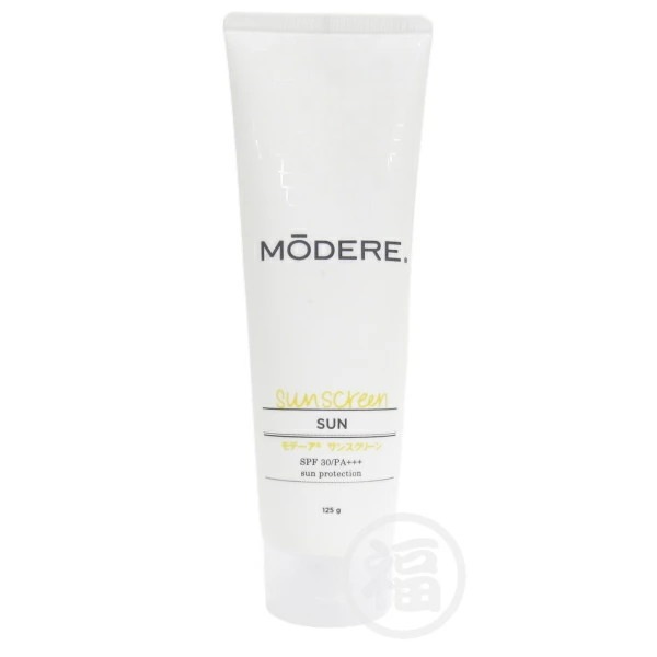 【訳あり：期限切れ】モデーア　MODERE　サンスクリーン ＜日焼け止めクリーム＞　SPF30　PA+++　ウォータープルーフ　消費期限：2021年2月