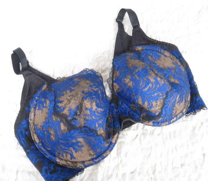 【マルコ・F75】 補正下着   カーヴィシャス ブラック  3/4カップ ショートブラジャー 