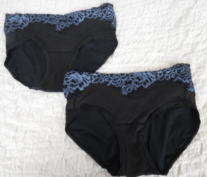 【マルコ・Mサイズ 2枚セット】 補正下着 デコルテリュミエス ノワール ショーツ  