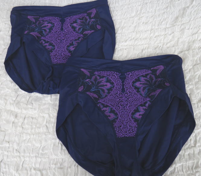 【マルコ・Lサイズ 2枚セット】 補正下着 モンマリエ サンティエネイビー ショーツ 