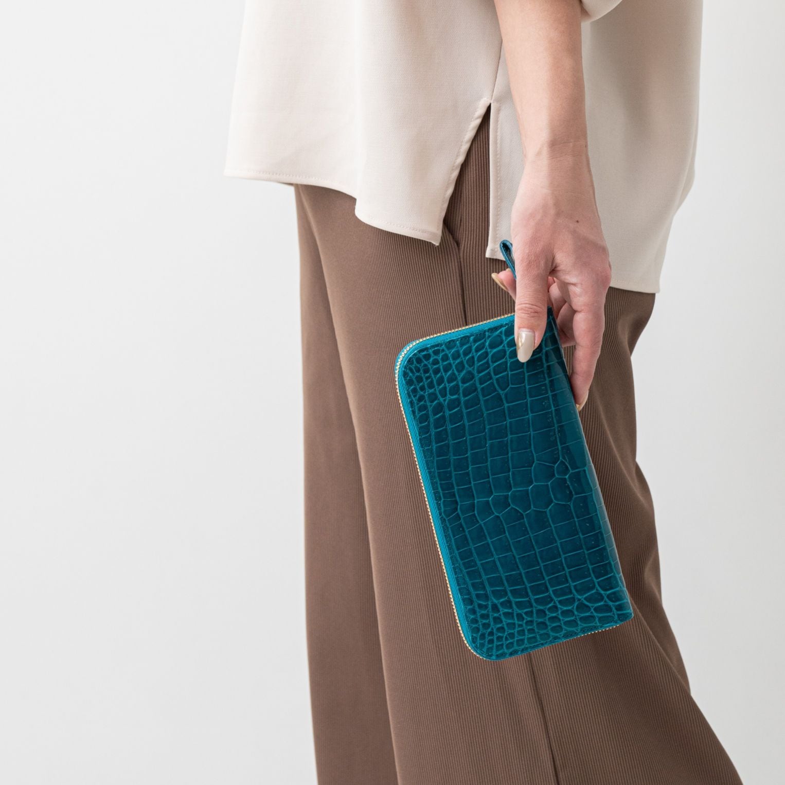 kame専用　Yupa 、クロコダイルオーレア、スパークリングボルネオ3点 クロコダイル シャイニング仕上げ｜IIIO（アイスリーオー）公式通販