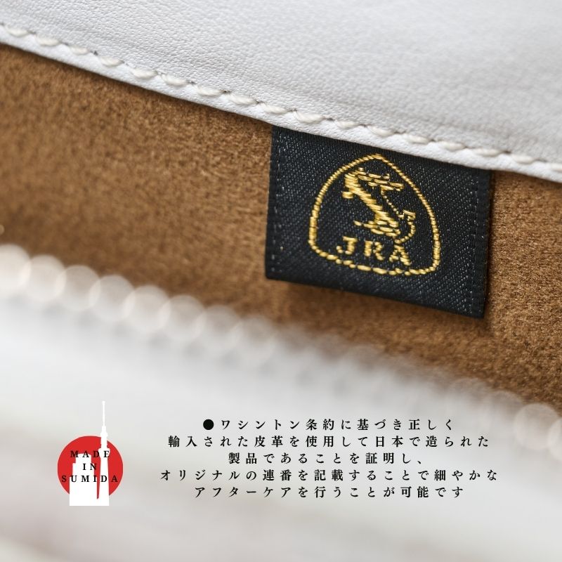 Tou-澄-（二つ折り財布） マットクロコダイル/潤銀（シルバー） 日本製