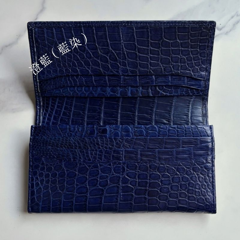 SHIRUSHI-紋- 束入れ【SLIM】長財布 マットクロコダイル/滲雅