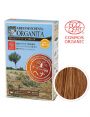 オーガニータ【ビターオレンジ】植物成分100％白髪染め グリーンノートヘナ 100g