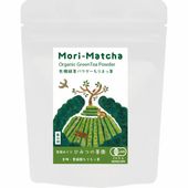 【有機JAS認定】もりもっ茶 有機緑茶パウダー もりまっ茶 50g