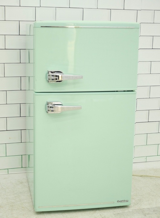 A Stage製18年式85l中古冷凍冷蔵庫 Wrd 90g 冷蔵庫 小型冷蔵庫 30l 99l いいね家電ショップ