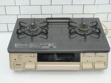 パロマ製都市ガス中古ガステーブル2019年式　IC-S807KBX-L