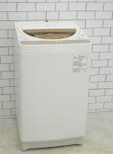 東芝製2017年式7kg中古全自動洗濯機　AW-7G5