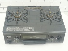 パロマ製LPガス中古ガステーブル2018年式　IC-N36B-L