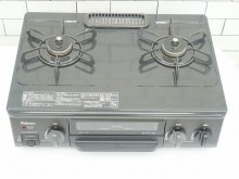 パロマ製/LPガス中古ガステーブル2018年式　IC-N36BS-R