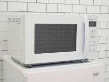 パナソニック製21年式中古フラット型電子レンジ　NE-FL100-W