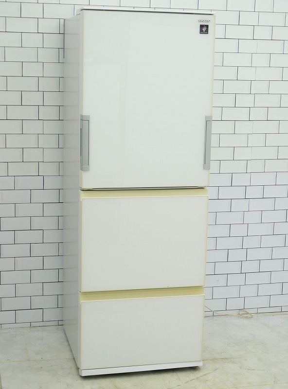 SHARP シャープ 冷蔵庫 SJ-GW35C-W 350L 家電 D020