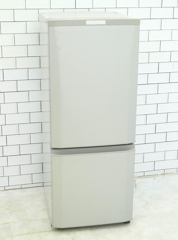 2018★美品 中古★三菱 146L 冷蔵庫【MR-P15EC-KW】 三菱 中古/LA-MRP15ECKW/冷蔵庫/146L/MITSUBISHI/三菱/MR-P15EC