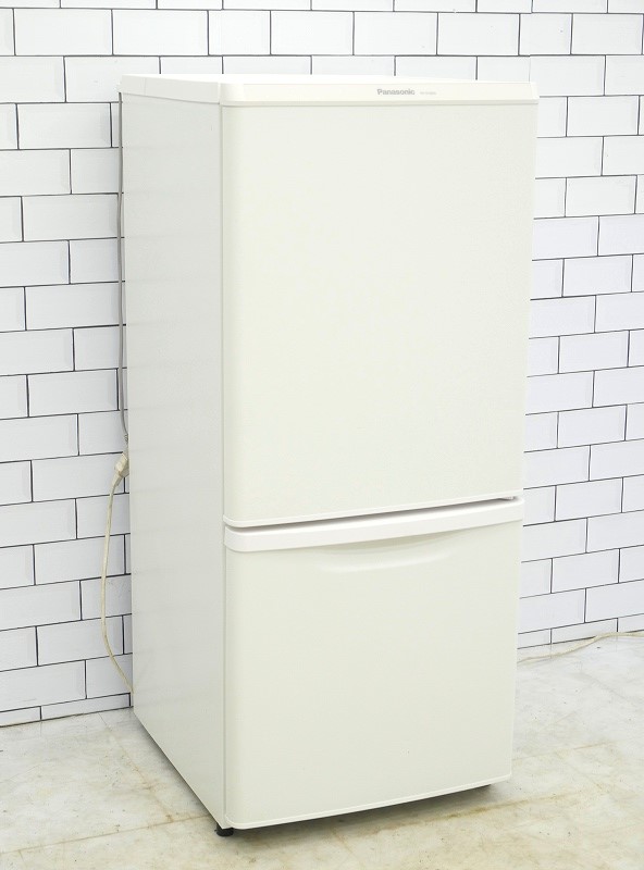 panasonic 冷蔵庫 nr-b14bw 冷蔵庫・冷凍庫 NR-B14BW-W [マットバニラ