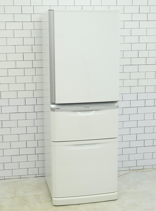 三菱冷蔵庫 MR-C34ZL-W1 335L 2016年製 三菱電機 MR-C34Z 価格比較 - 価格.com