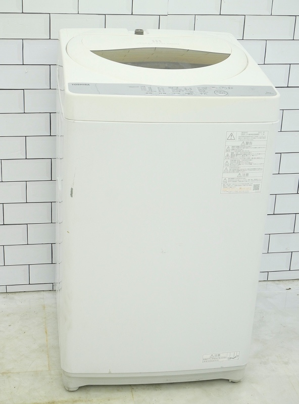 TOSHIBA 洗濯機5kg NO182
