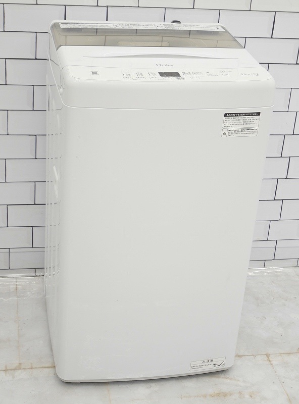 Haier製2023年式5.5kg中古全自動洗濯機 JW-U55A