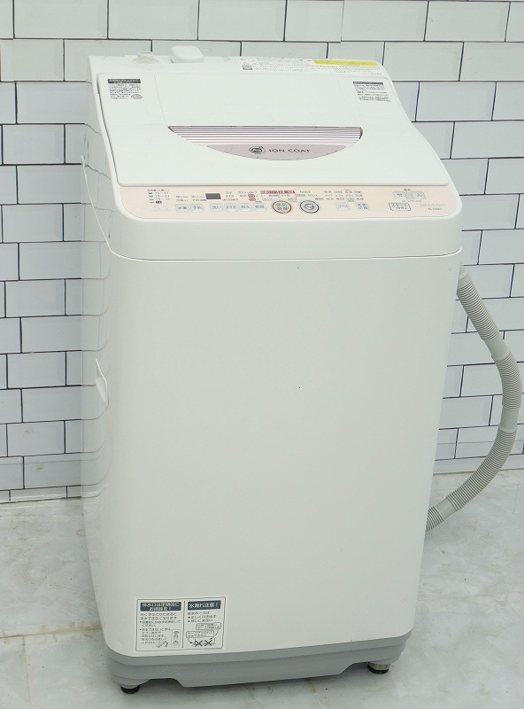 J011 早い者勝ち！ ☆6ヶ月保証☆5.5K/3K洗濯乾燥機☆SHARP ES-T55E7