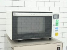 ヤマダ電機製2016年式中古フラット電子レンジ　