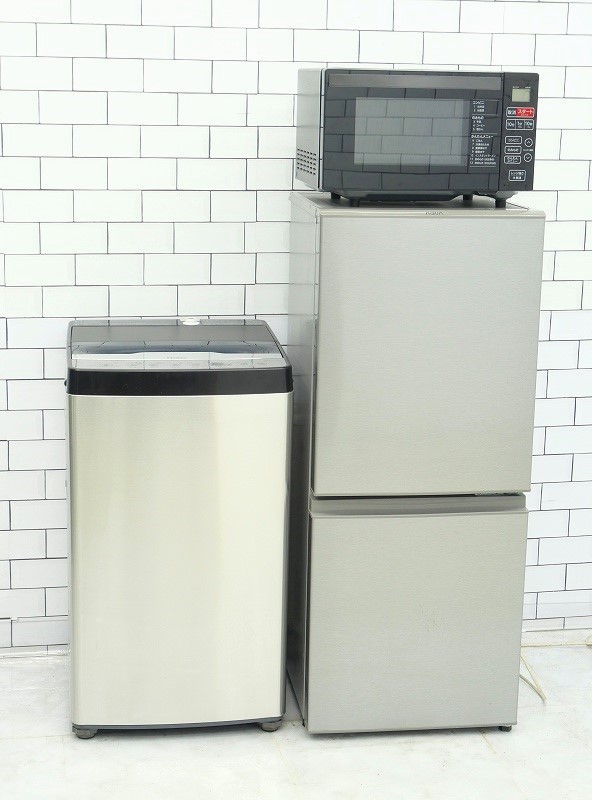 AQUA 冷蔵庫 洗濯機 電子レンジ セット