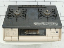 パロマ製都市ガス中古ガステーブル2019年式　PA-371WXA-L