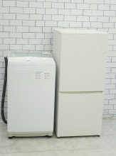 168L、6kg◆22年、20年◆アクア、ニトリ製◆（冷蔵庫、洗濯機）中古家電2点セット|2点セット|家電セット