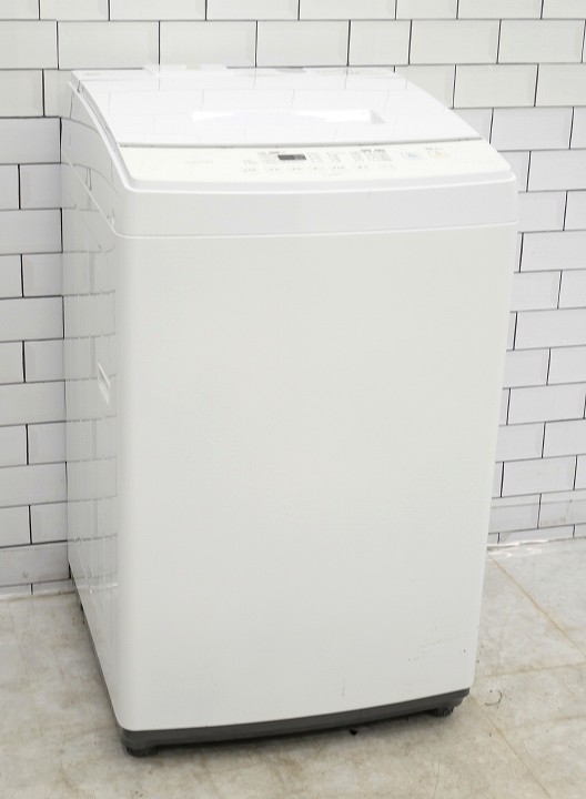アイリスオーヤマ製2022年式8kg中古全自動洗濯機 IAW-T804E