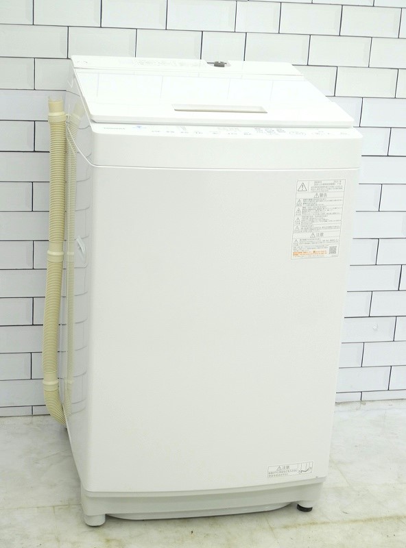 東芝 縦型洗濯機 8kg AW-8DH1 2021年製 洗濯機 TOSHIBA / AW-8DH1 / 8kg 2021年製 TOSHIBA 東芝 全自動洗濯機 AW-