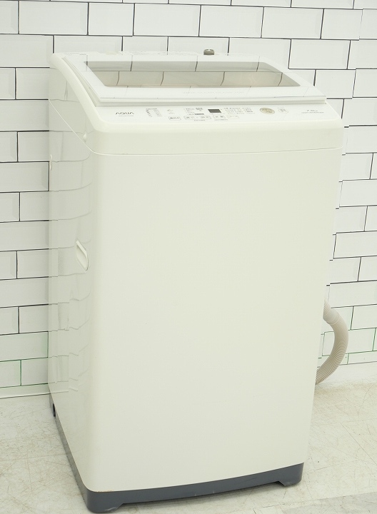 RKGSE-503】特価！アクア/AQUQ/7kg/全自動洗濯機/AQW-GV70H/中古/2019