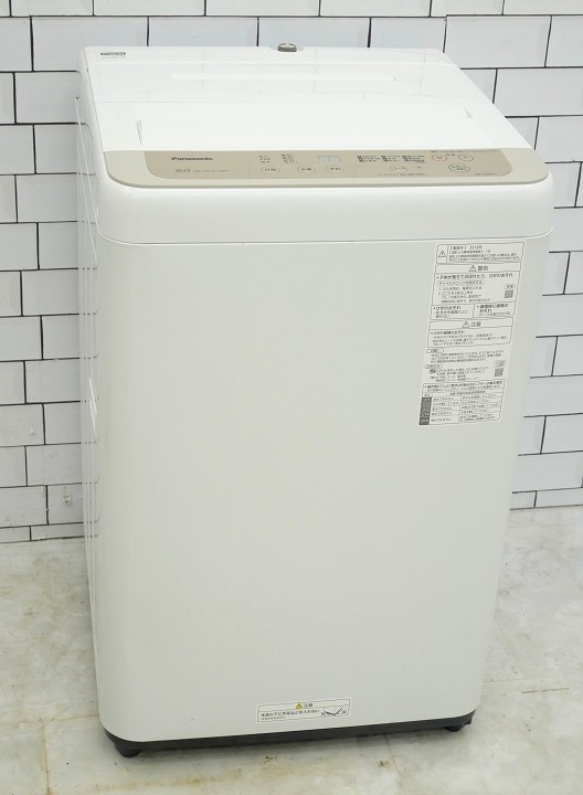 パナソニック製2019年式5kg中古全自動洗濯機 NA-F50B13