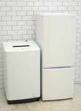 154L、5kg◆20年、23年◆アイリスオーヤマ、アイリスオーヤマ製◆（冷蔵庫、洗濯機）中古家電2点セット