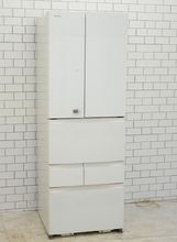 東芝製2015年式458L中古冷凍冷蔵庫　GR-H460FV(ZW)