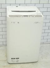 シャープ製2020年式6kg中古全自動洗濯機　ES-GE6D-T