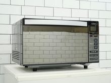 アイリスオーヤマ製2020年式中古フラット型電子レンジ　MO-FM1804-B