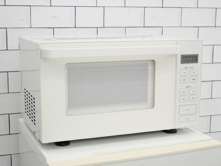 無印良品製2021年式中古フラット型電子レンジ MJ-SER18A
