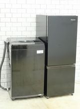 162L、6kg◆22年、24年◆Hisense、ニトリ製◆（冷蔵庫、洗濯機）中古家電2点セット