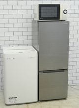 154L、4.5kg/21年、20年、21年製/日立、シャープ、シャープ製/（冷蔵庫、洗濯機、電子レンジ）中古家電3点セット