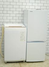 153L、4.5kg◆23年、24年◆東芝、東芝製◆（冷蔵庫、洗濯機）中古家電2点セット