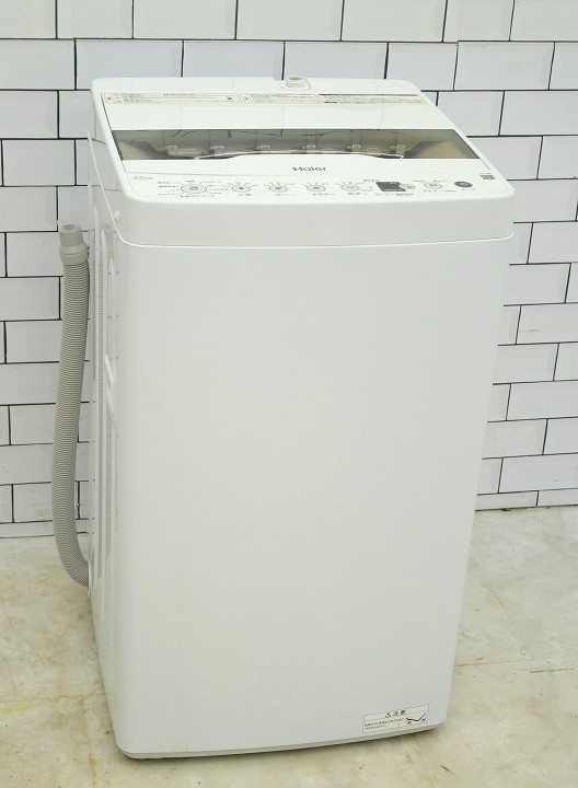 Haier製2023年式4.5kg中古全自動洗濯機 JW-HS45B