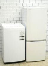 153L、4.5kg◆18年、19年◆東芝、東芝製◆（冷蔵庫、洗濯機）中古家電2点セット