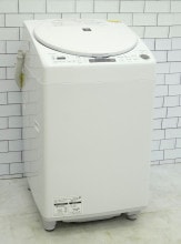 シャープ製2022年式8kg中古洗濯乾燥機　ES-TX8F-W