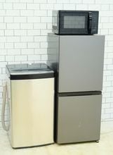 135L、5.5kg/23年、21年、24年/アクア、Haier、アイリスオーヤマ製/（冷蔵庫、洗濯機、電子レンジ）中古家電3点セット