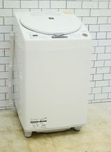シャープ製2022年式8kg中古洗濯乾燥機　ES-TX8F-W