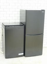 142L、5.5kg◆20年、21年◆アイリスオーヤマ、Hisense製◆（冷蔵庫、洗濯機）中古家電2点セット