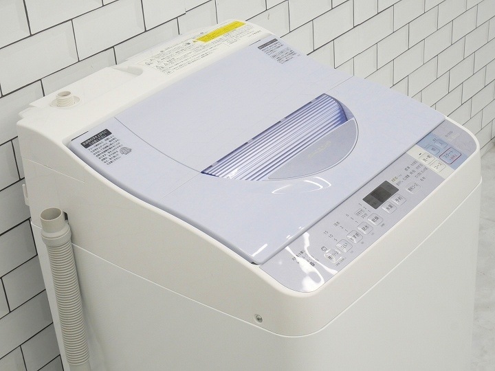 シャープ製2016年式5.5kg中古洗濯乾燥機 ES-TX550-A 