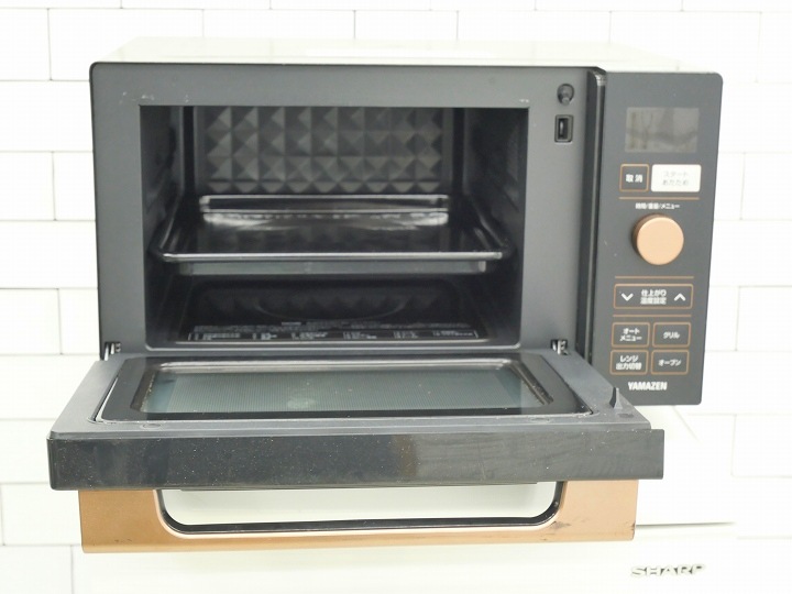 山善製/2023年式/オーブンレンジ /NERP-018FV(B)